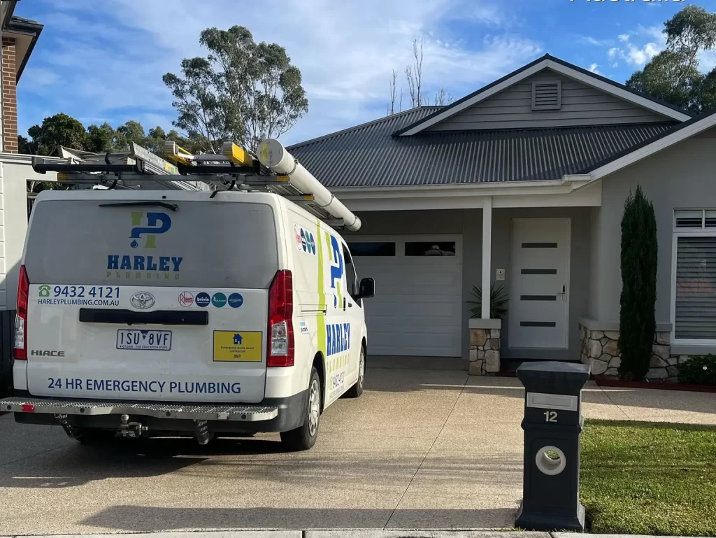 harley plumbing van